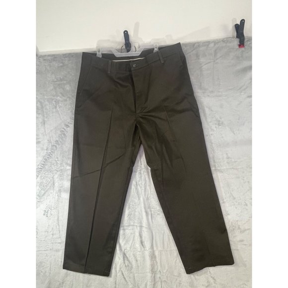 Lee Mens size 40 x 29 Brown Focus on quality performance Khakis Pants - Picture 12 of 16